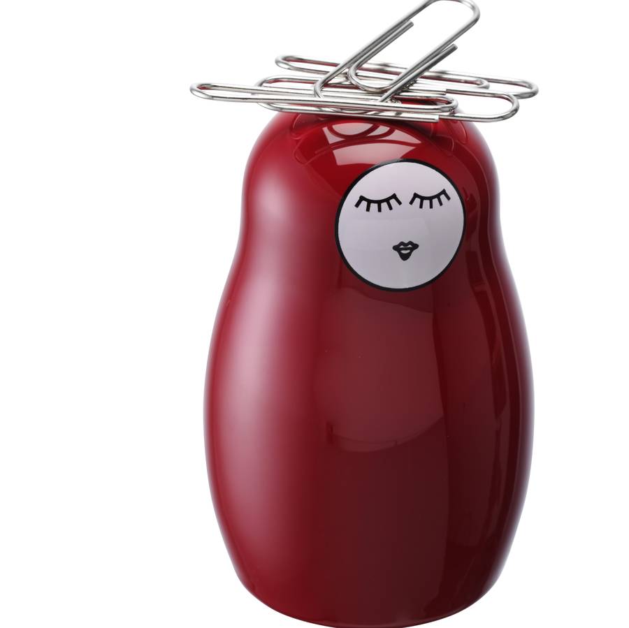 Babushka Paperclip Holder / Paperweight By Authentics