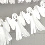 White Halloween Ghost Garland Decoration, thumbnail 4 of 7