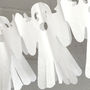 White Halloween Ghost Garland Decoration, thumbnail 7 of 7