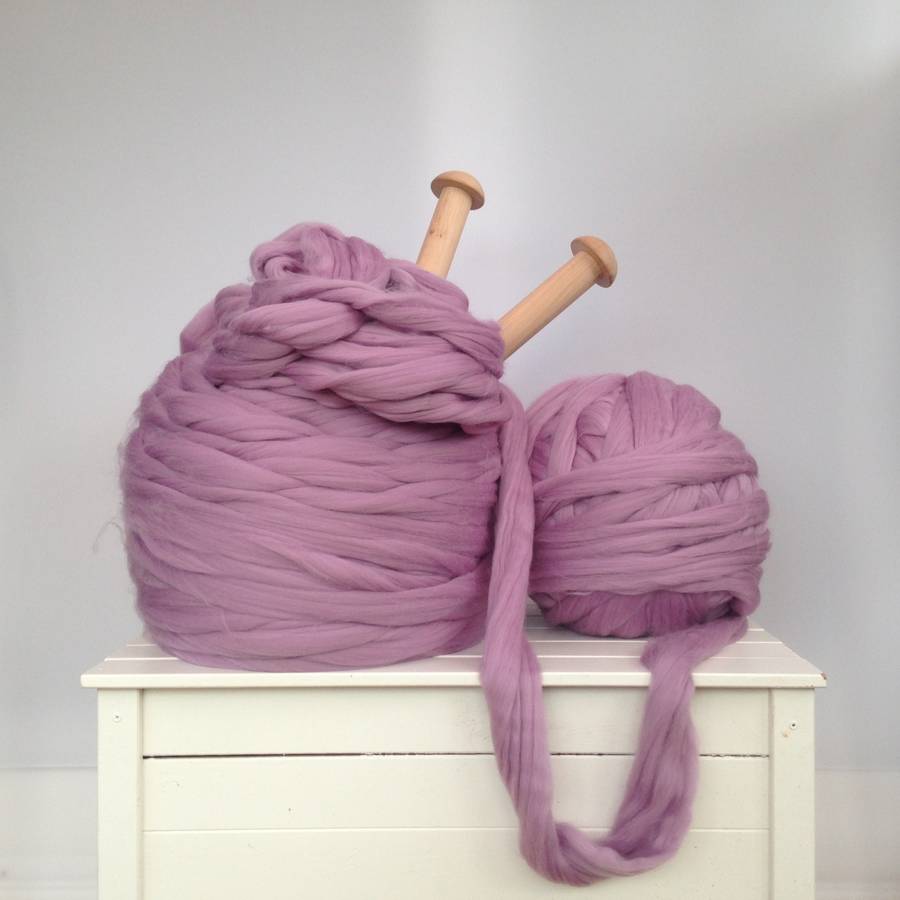 chunky merino wool yarn by wool couture ...