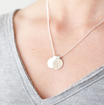 Personalised Initial Disc Necklace, 5 of 6