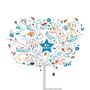 Personalised Baby Boy Happiness Tree Print, thumbnail 3 of 8