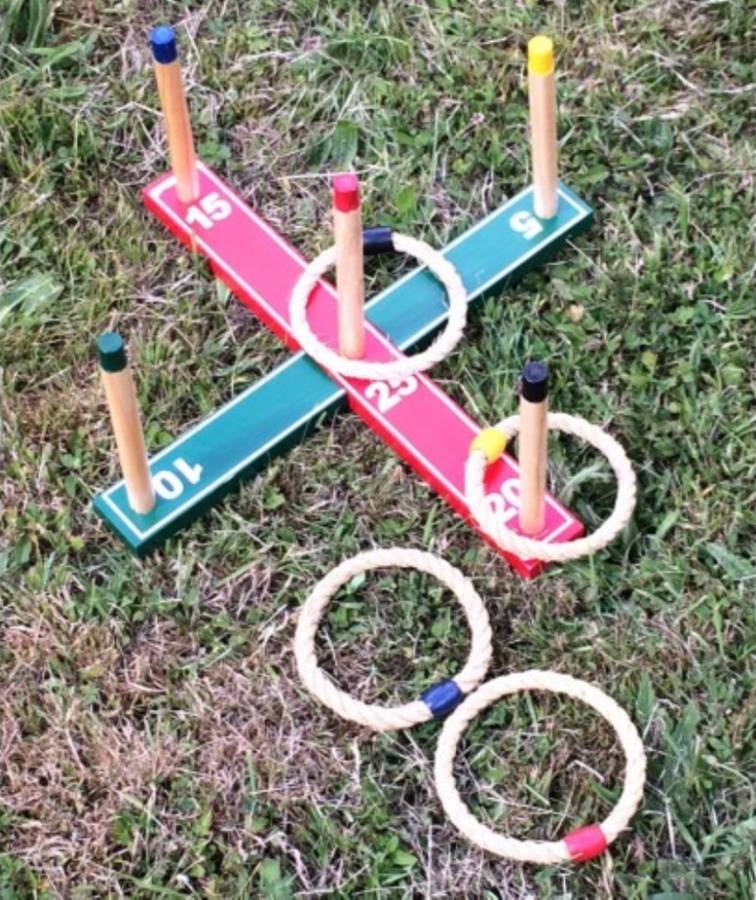 quoits / garden ring toss game by garden selections ...