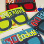 50th Birthday Card Glasses For Him, thumbnail 3 of 6