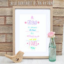 Best Friend Quote Greeting Card By Ginger Pickle | notonthehighstreet.com