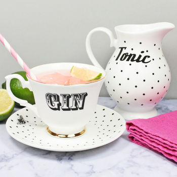 'Gin And Tonic' Tea Set, 3 of 7