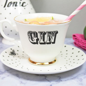 'Gin And Tonic' Tea Set, 6 of 7