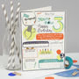 3rd Birthday Personalised Card For Boys, thumbnail 1 of 4