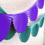 Paper Fan Garland Bunting Party Decoration, thumbnail 3 of 12