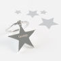 Personalised Engraved Star Keyring, thumbnail 1 of 4