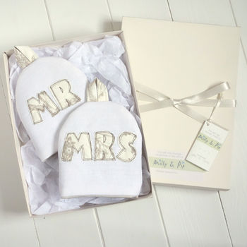 Personalised Mr And Mrs Egg Cosies Gift, 9 of 11