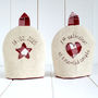 Personalised Mr And Mrs Egg Cup Cosies Gift, thumbnail 6 of 11