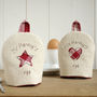 Pair Of Personalised Egg Cosies Gift, thumbnail 2 of 12