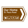 Personalised Our Home Print, thumbnail 4 of 5