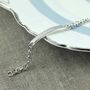 Personalised Child's Sterling Silver Identity Bracelet, thumbnail 2 of 5