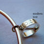 'The Day My Life Changed' Solid Silver Bangle, thumbnail 2 of 7