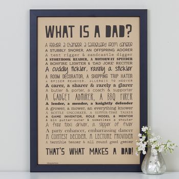 What Is A Dad Poem Print, 5 of 9