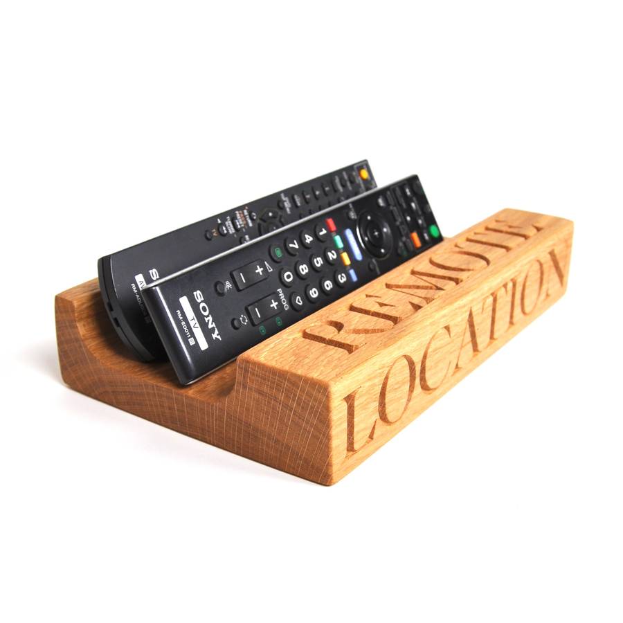 Remote Holder By The Oak & Rope Company