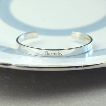Personalised Child's Sterling Silver Bracelet, 2 of 7