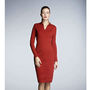 Olivia Red Merino Wool Dress, thumbnail 1 of 3