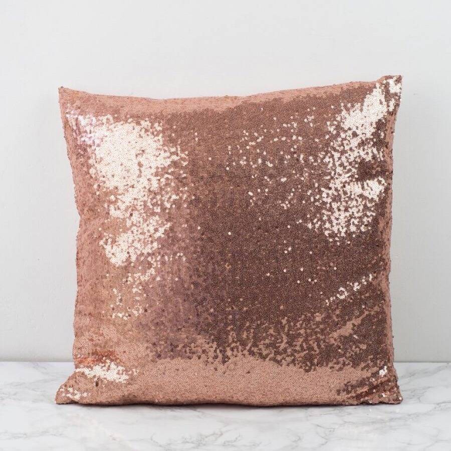 rose gold cushion covers