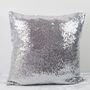 Sequin Glitter Cushion Cover, thumbnail 6 of 7