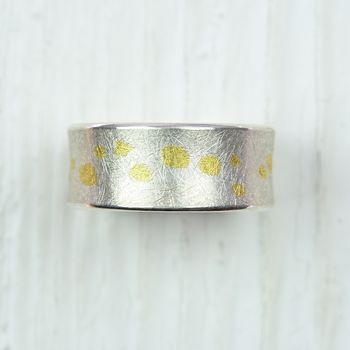 Silver And Fine Gold Ring, 2 of 4