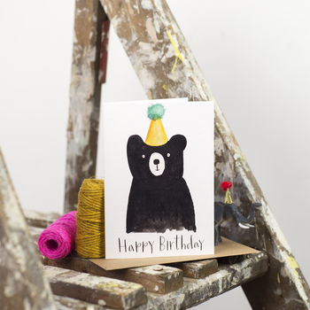 Happy Birthday Bear Card, 3 of 3