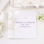 Bedazzled Personalised Heart Wedding Card Boxed, thumbnail 2 of 7