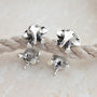 Sterling Silver Elephant Two Way Studs, thumbnail 2 of 4