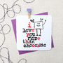 'I Love You More Than…' Personalised Anniversary Card, thumbnail 3 of 4