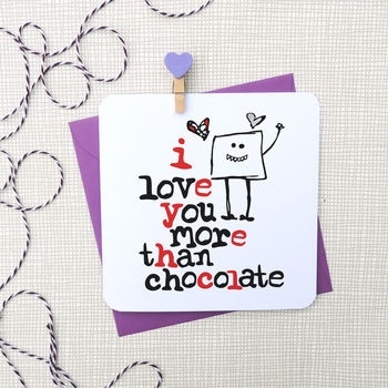 'I Love You More Than…' Personalised Anniversary Card, 3 of 4