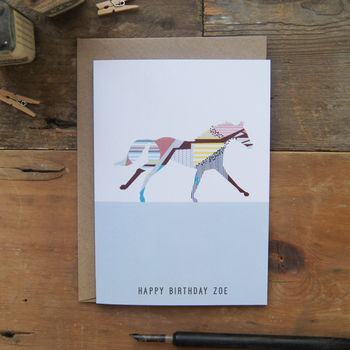 Horse Card, 2 of 4