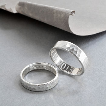 Sterling Silver Secret Message Ring, 4 of 12