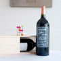 Personalised Magnum Of Rioja Red Wine For Your Best Man, thumbnail 1 of 2