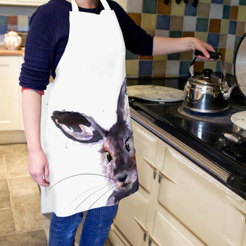 Inky Hare Apron, 3 of 3