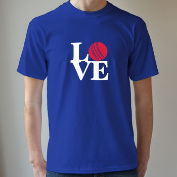 Love Cricket T Shirt By FROZEN FIRE