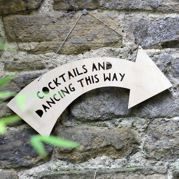 Personalised Wedding Wooden Sign, 5 of 5
