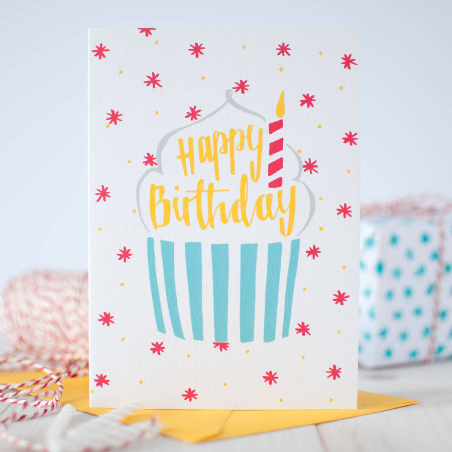cupcake-birthday-card-cupcake-birthday-birthday-cards-happy-bday