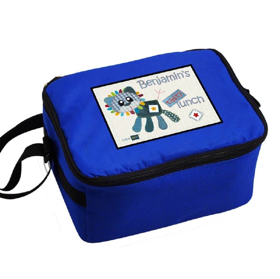 Personalised Boys Lion Lunch Bag By Sassy Bloom As Seen On Tv