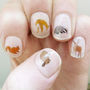 Woodland Animal Nail Art Transfers, thumbnail 2 of 4