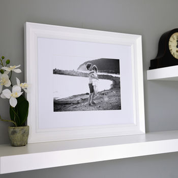 Bespoke White Bevelled Picture Frame, 6 of 9