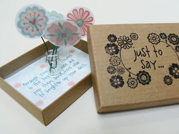 Personalised 'Just To Say…' Box, 4 of 12