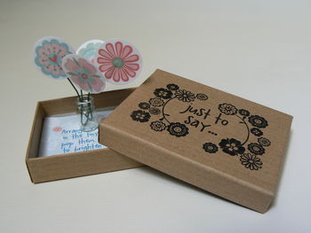Personalised 'Just To Say…' Box, 10 of 12