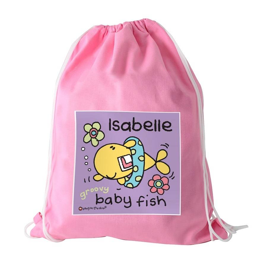 Personalised Bang On The Door Gym/Swim Kit By Bella Personalised Gifts