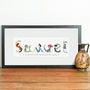 Personalised 'Pirate Name' Children's Print, thumbnail 7 of 12