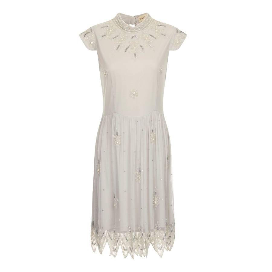 Marilyn Stone Embellished Skater Dress By Frock and Frill ...