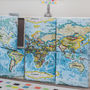 Children's Padded Map Storage Cube, thumbnail 2 of 2
