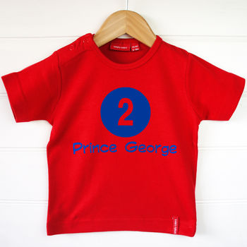 Personalised Child's Number T Shirt, 2 of 7