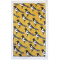 Yellow Magpie Cotton Tea Towel, thumbnail 4 of 6